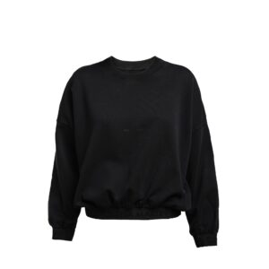 Black cotton blouse