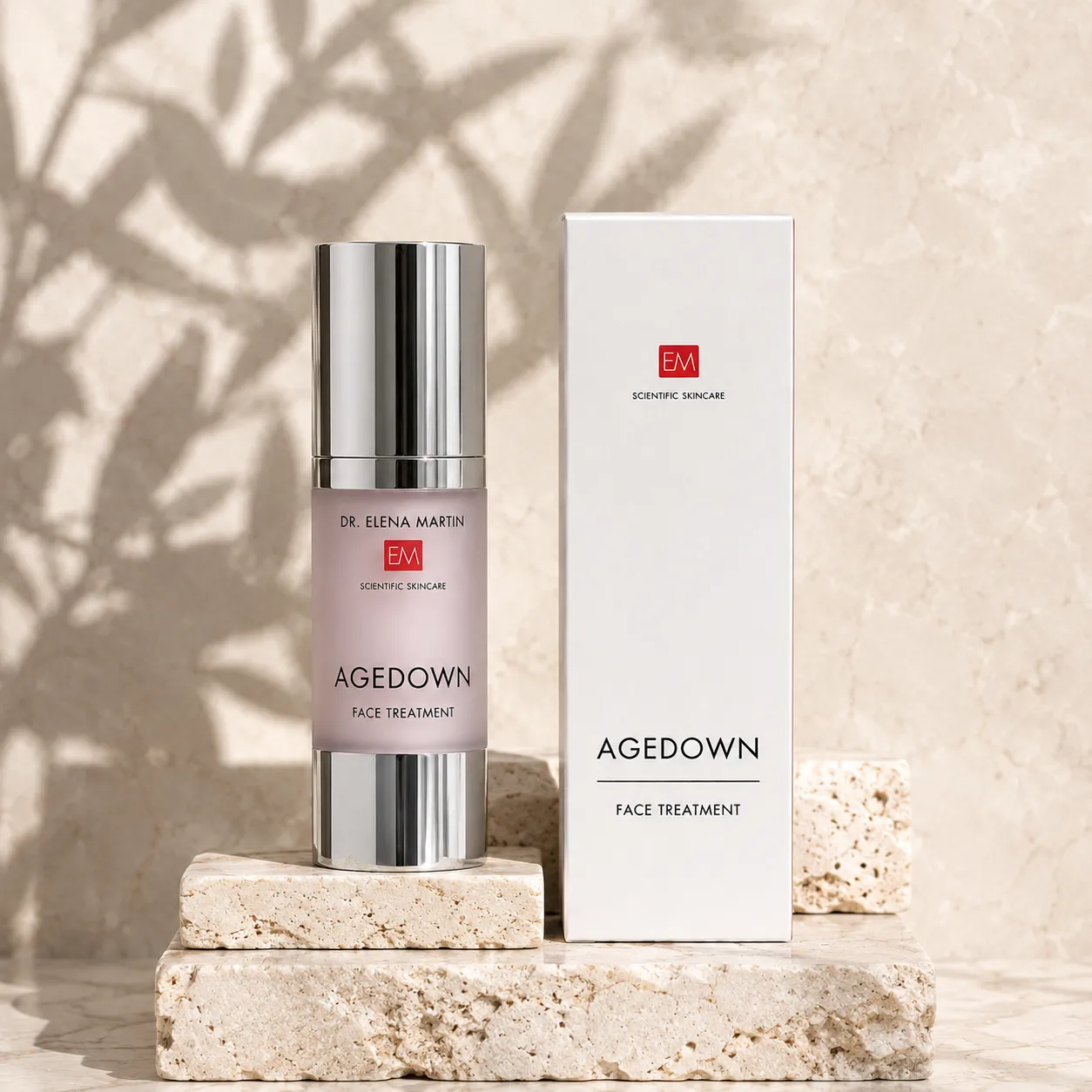 Agedown - tratament facial bogat în peptide, reduce și previne apariția ridurilor 30ml - imagine 2