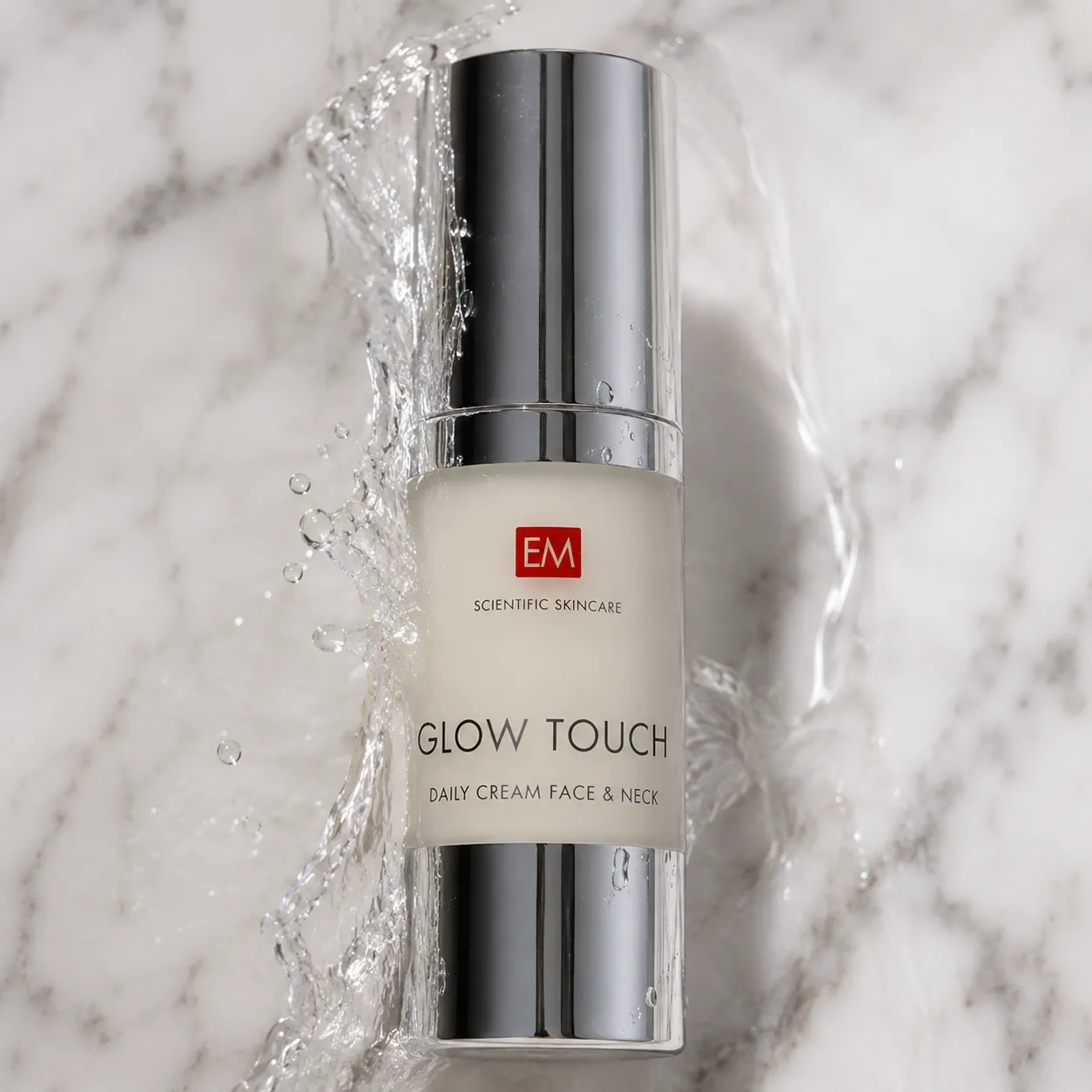 Glow touch - Cremă de zi hidratantă pentru față și gât bogată în curcumină 30 ml - imagine 3
