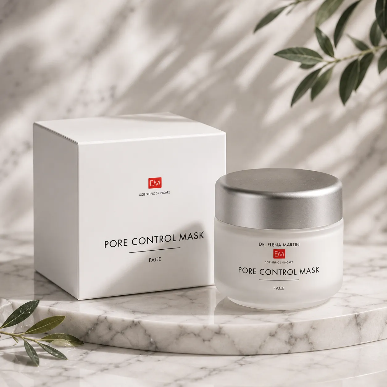 Pore control - mască facială care oferă hidratare intensă, echilibrează PH-ul pielii și înlătură celulele moarte 50ml - imagine 3