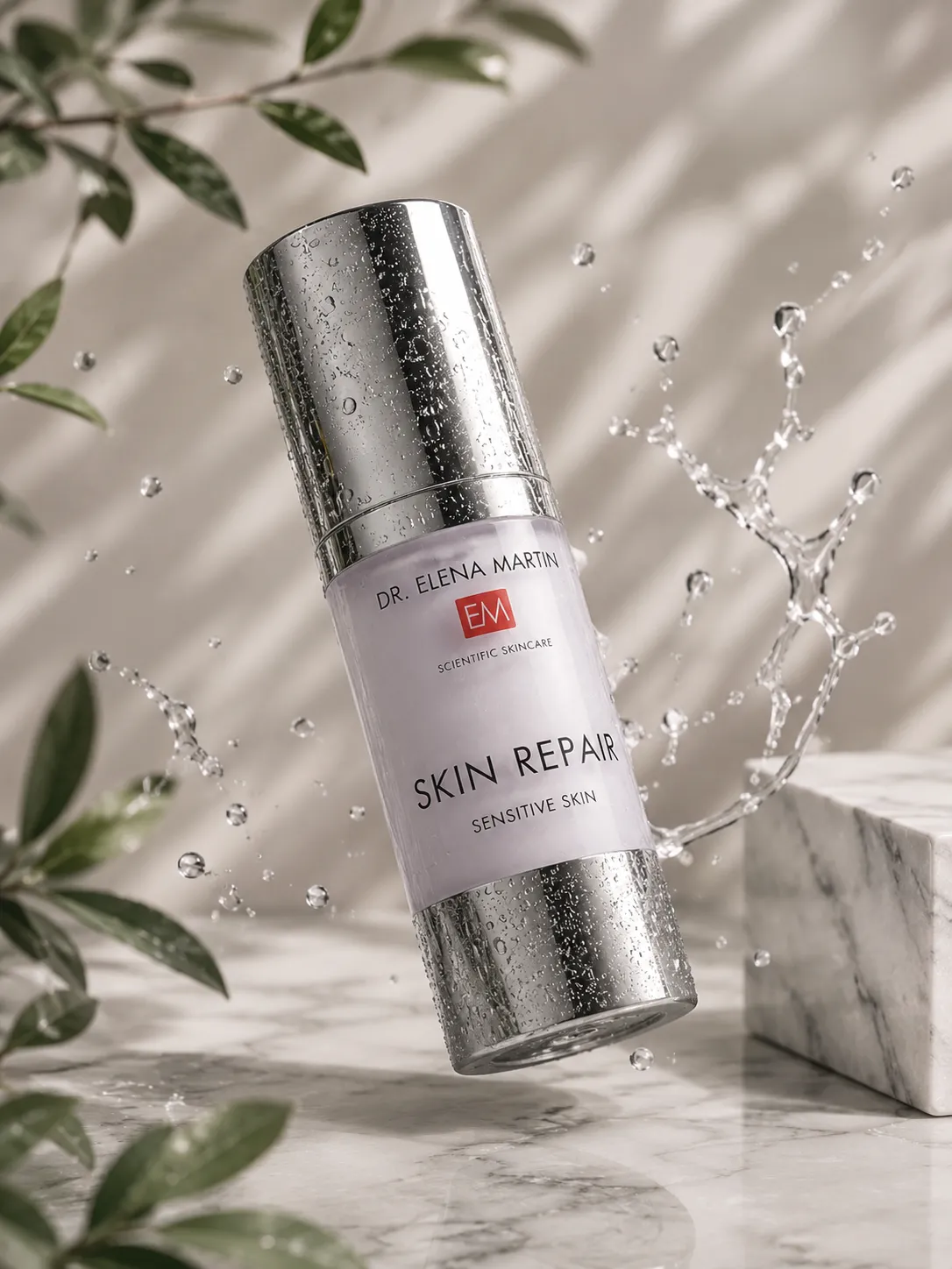 Skin repair - cremă facială zilnică bogată în antioxidanți și ingrediente active calmante și protectoare 30ml - Image 3
